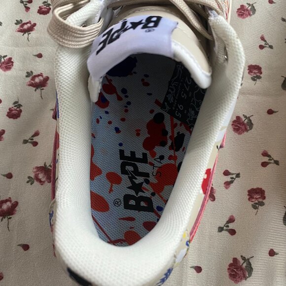 Bape White Shoes - Picture 4 of 7